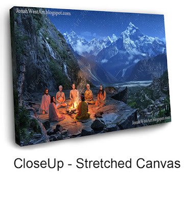 CloseUp Version - Stretched Canvas