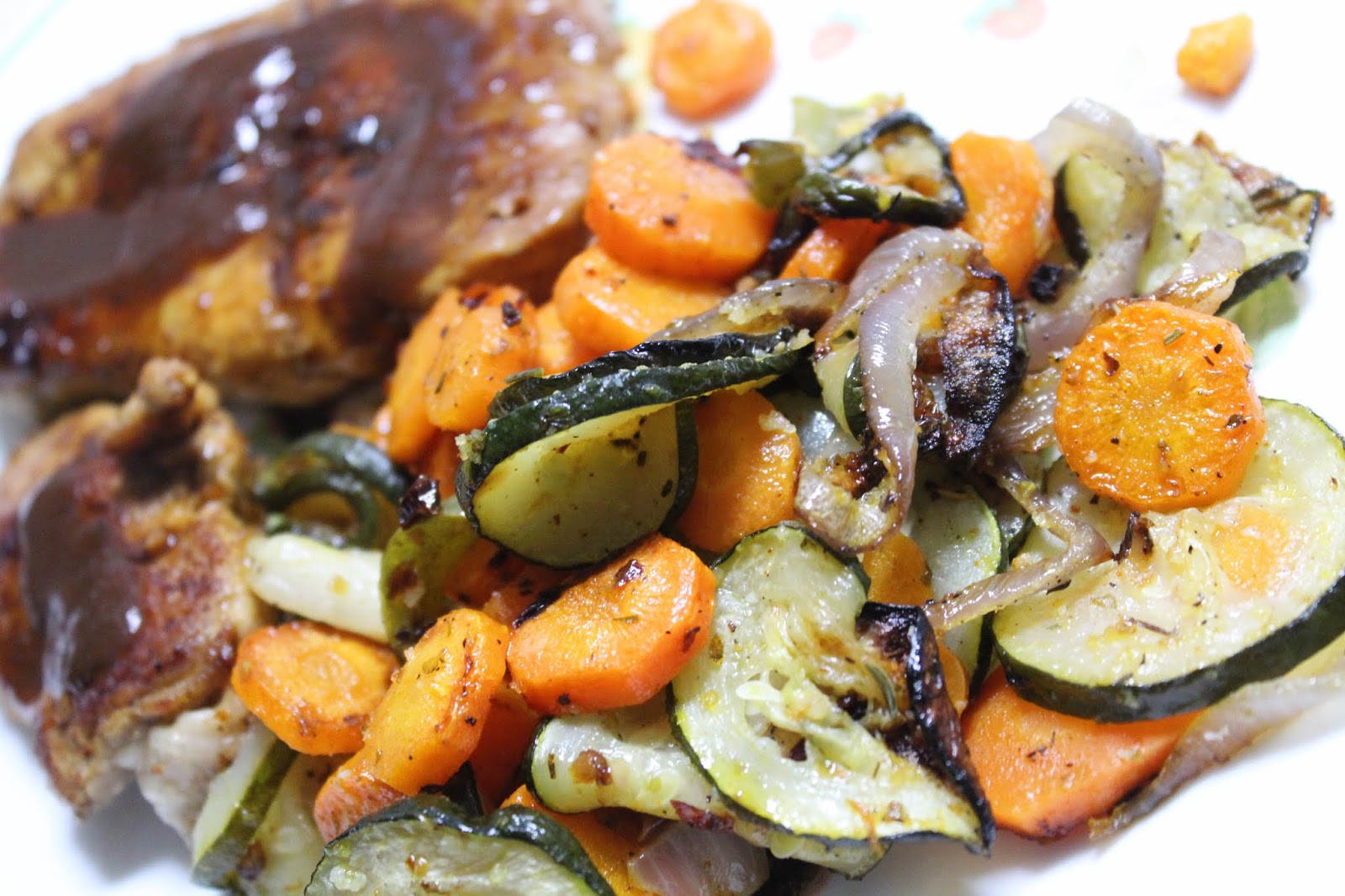 JUST SIMPLE SOMETHINGS One Pan Oven Roasted Vegetables
