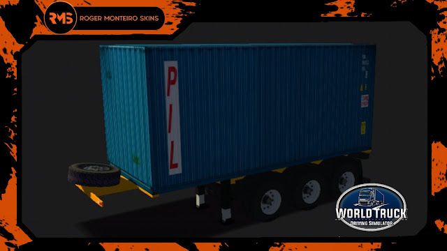  Porta Container 20, Skins Wtds, Skins Porta Container