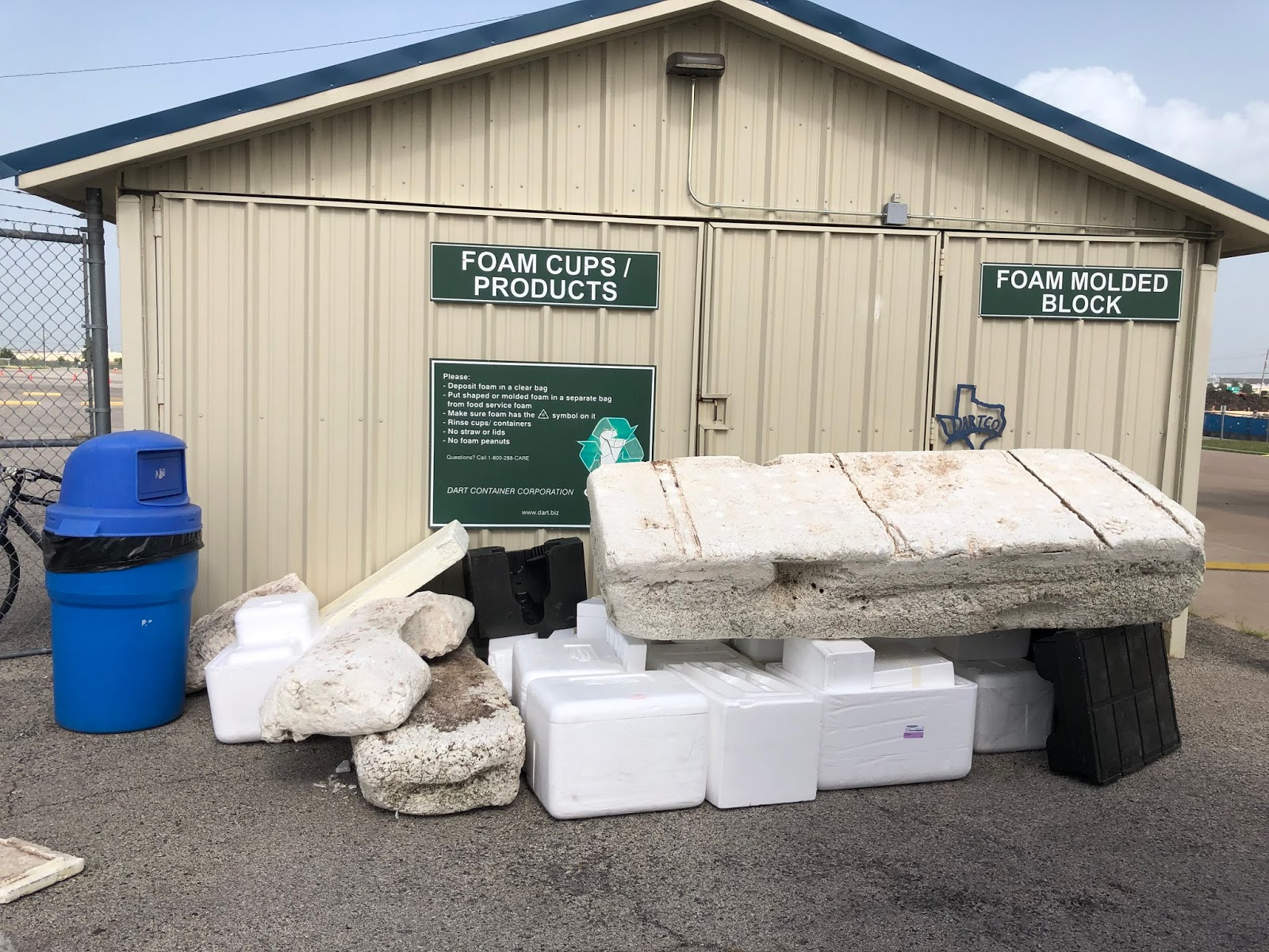 Drivethrough STYROFOAM RECYCLING June 27, 2020
