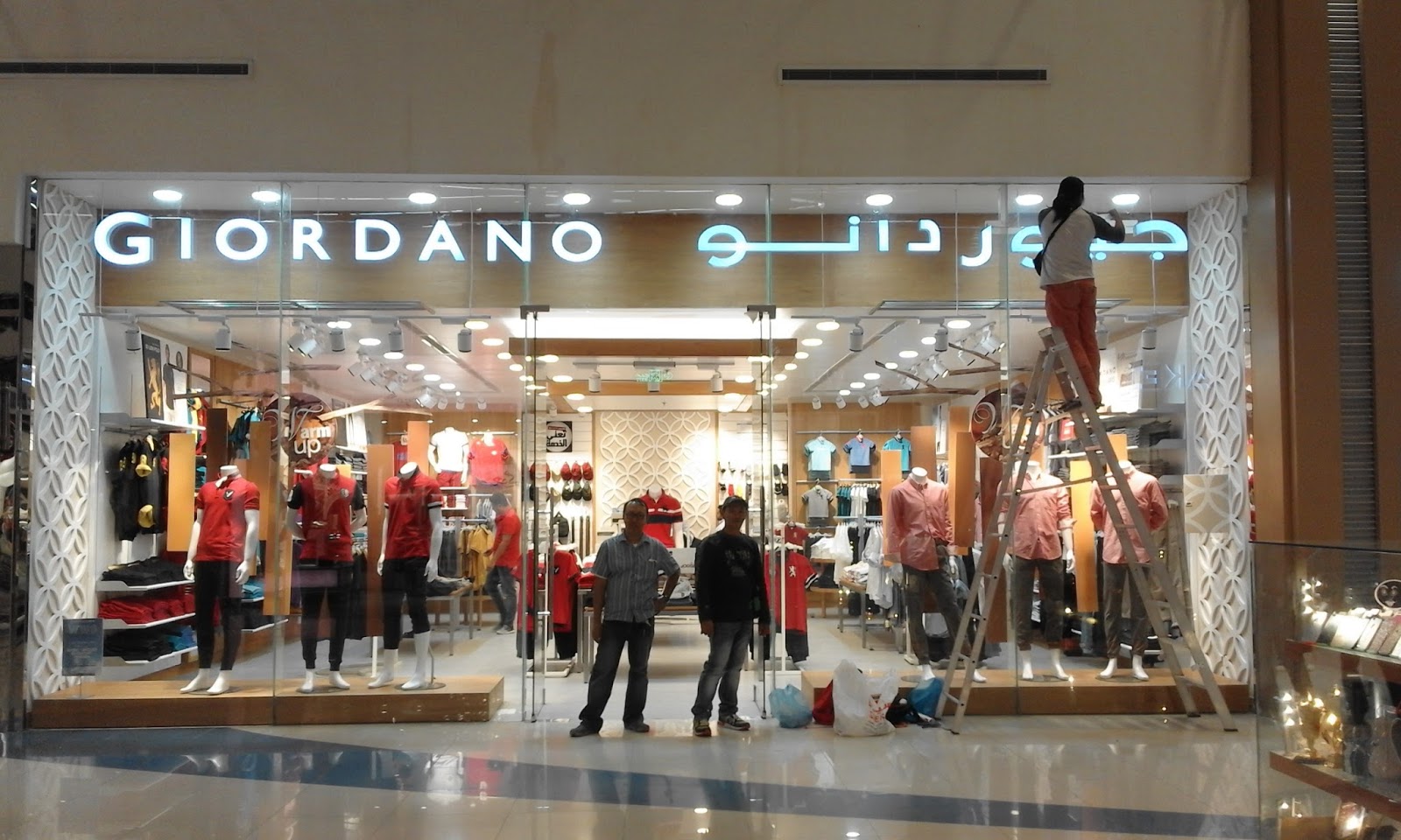 Projects Update GIORDANO RENOVATION, ANDALUS MALL JEDDAH KSA