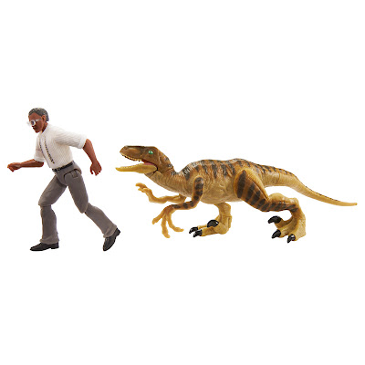 San Diego Comic-Con 2021 Exclusive Jurassic Park Final Scene Ray Arnold Action Figure Box Set by Mattel