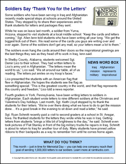 Letter To Troops Template ~ Resume Letter