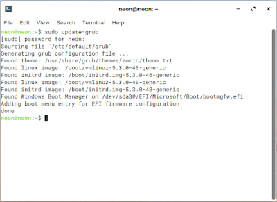 ubah Kecepatan Login Grub linux ubah Kecepatan Login Grub linux