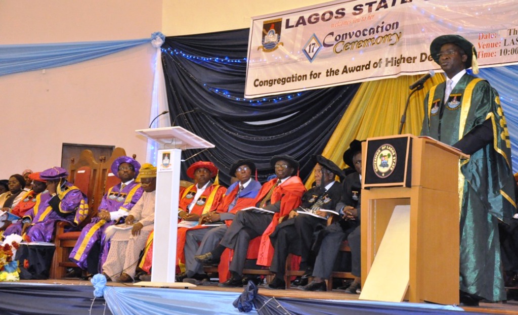 Strategic Index News: PICS: GOV. FASHOLA AT LASU’S 17TH CONVOCATION ...