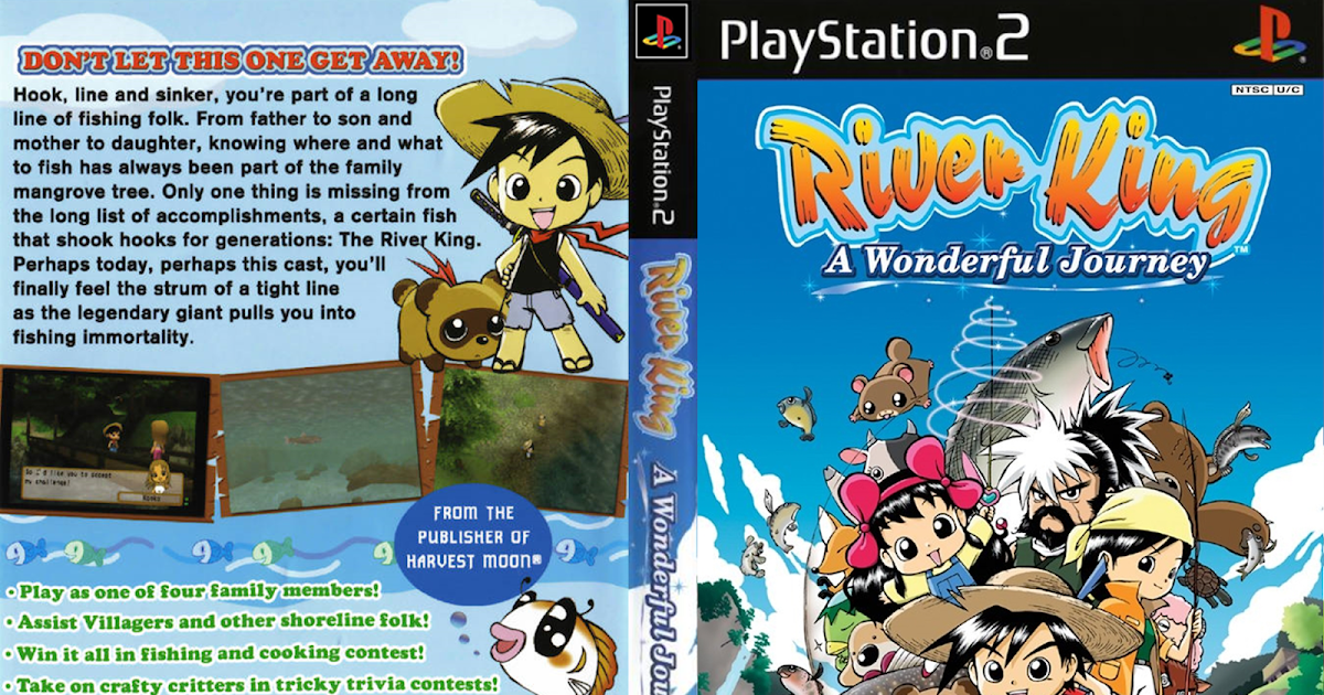 Revivendo a Nostalgia Do PS2 River King A Wonderful Journey Ps2