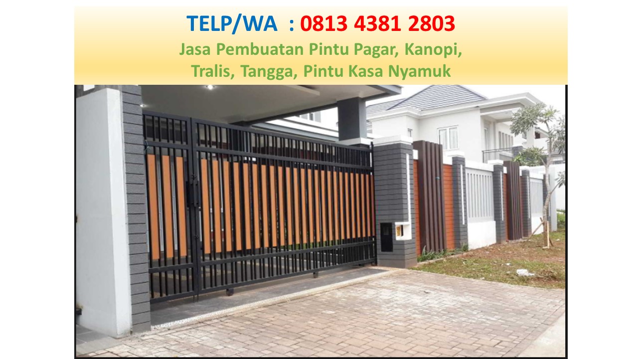 Gambar Pagar Rumah Dari Baja Ringan Desain Rumah