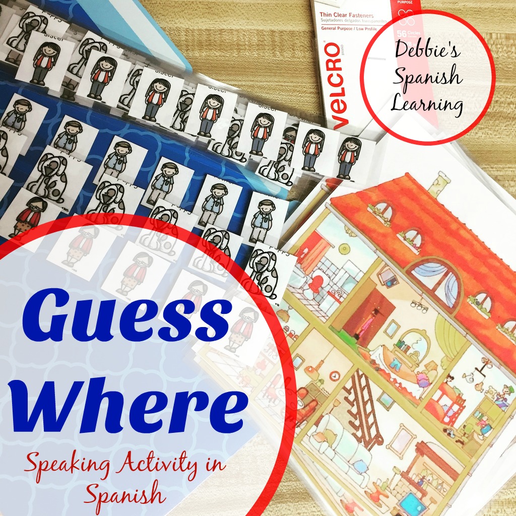 Debbie's Spanish Learning: Spanish File Folder Guessing Game