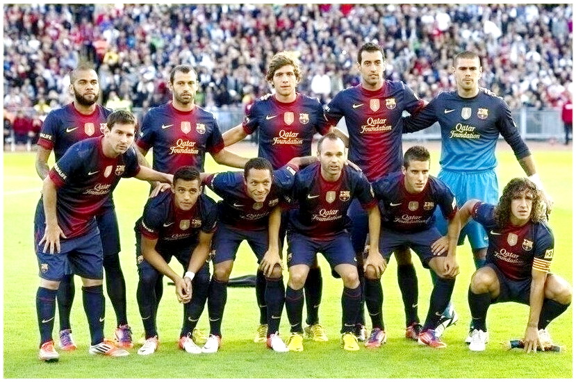 EQUIPOS DE FÚTBOL: F. C. BARCELONA desde la temporada 2010-1