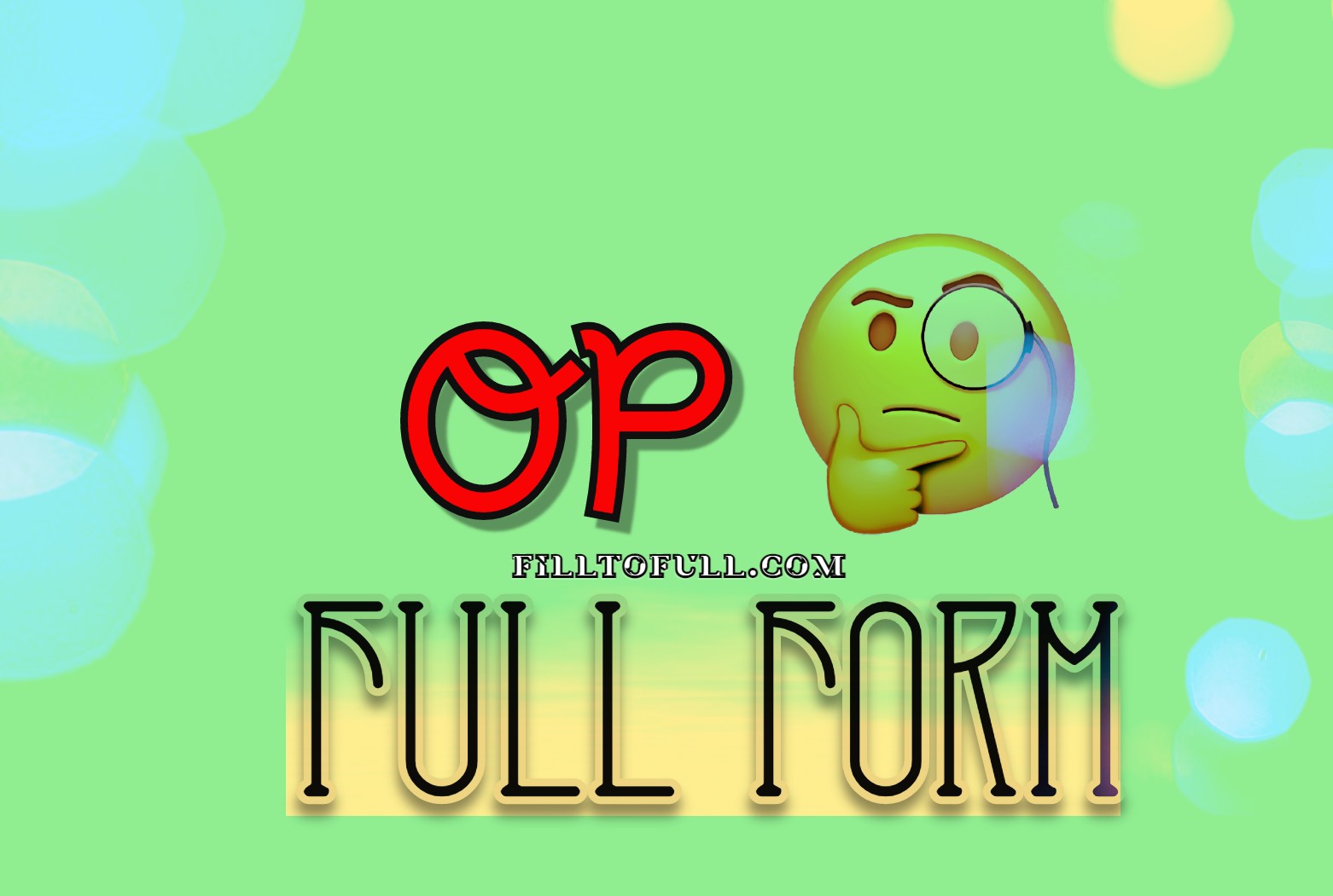 What is the full form of OP( INTERNET SLANG) ? OP full form What is the full form of OP( INTERNET SLANG) ? OP full form