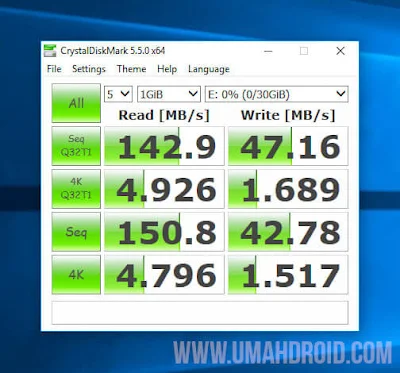 Benchmark Samsung Flash Drive Bar Tes 2