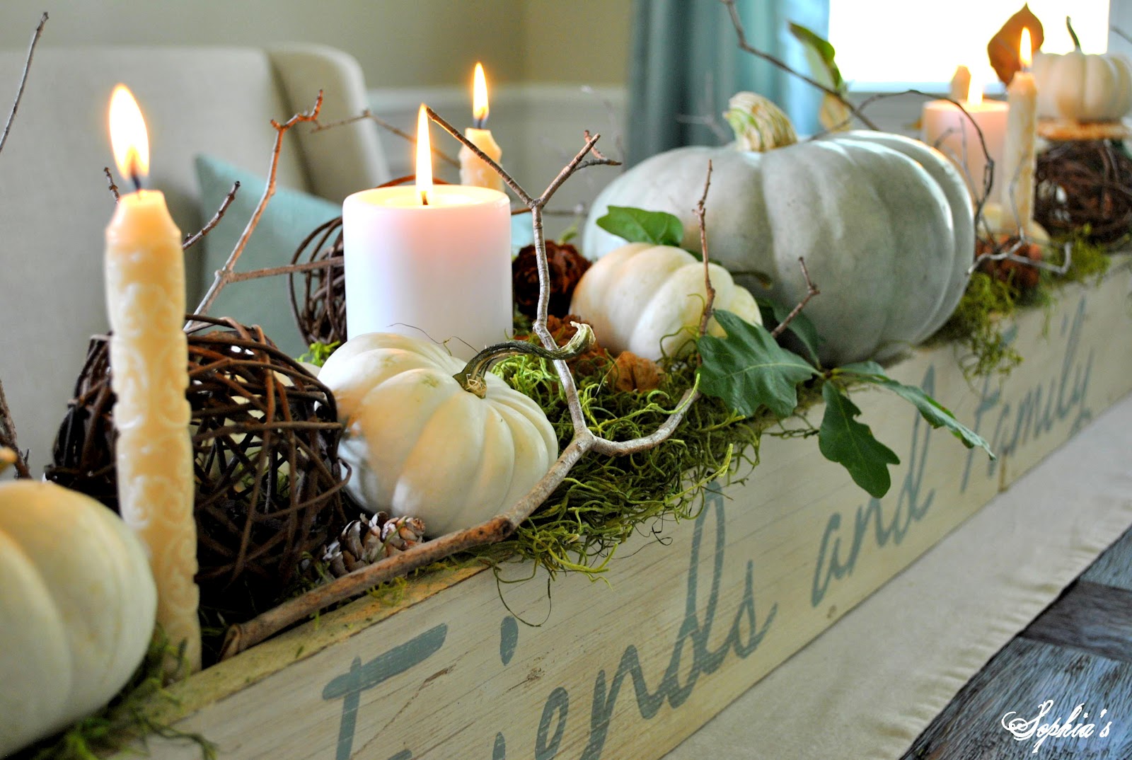 Fall Table Centerpiece