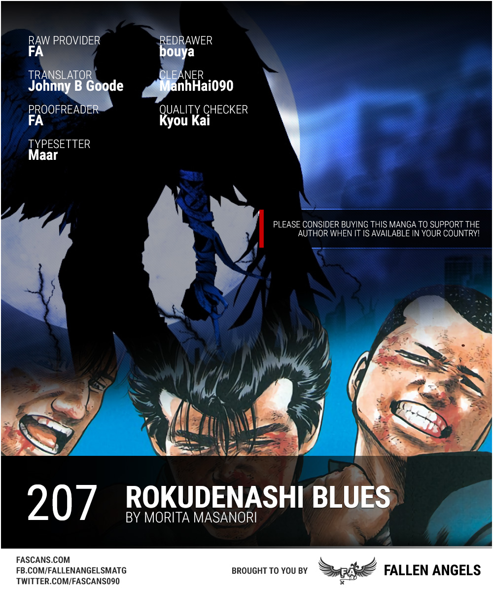 Rokudenashi Blues: Chapter 207 - Page 1