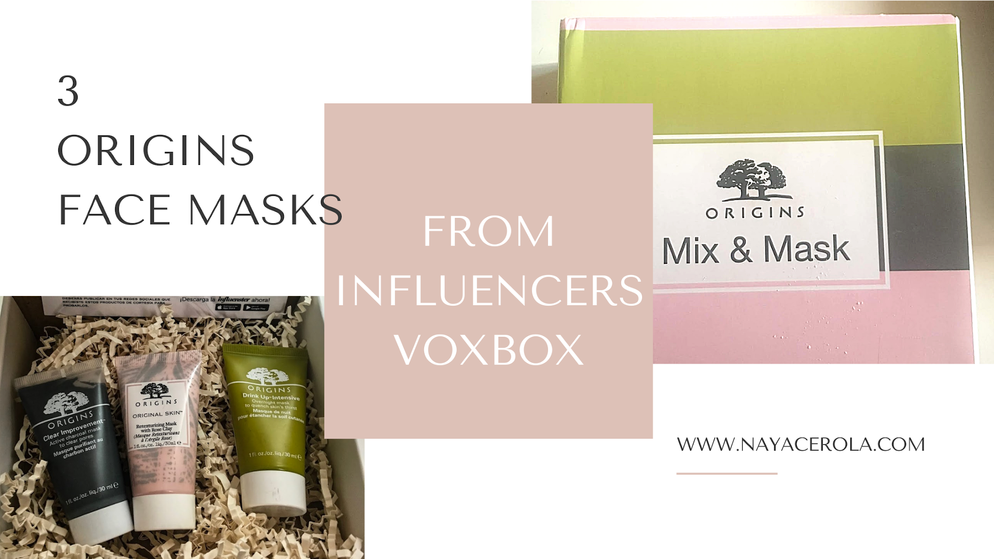 Origins Face Masks, Influenster Voxbox Review NayAcerola, Fitness and Flexibility workouts