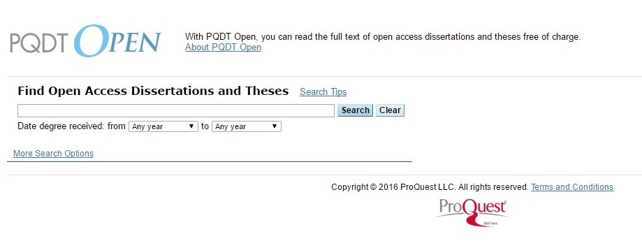 PQDT Open (ProQuest)