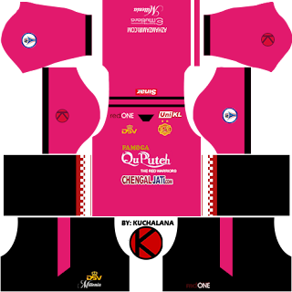 Kelantan Dream League Soccer 2016 Kits And Logo & FTS15