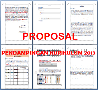 Proposal Bantuan Pemerintah Pendampingan Kurikulum 2013 SD Tahun 2016