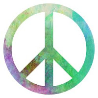 multi-colored peace sign