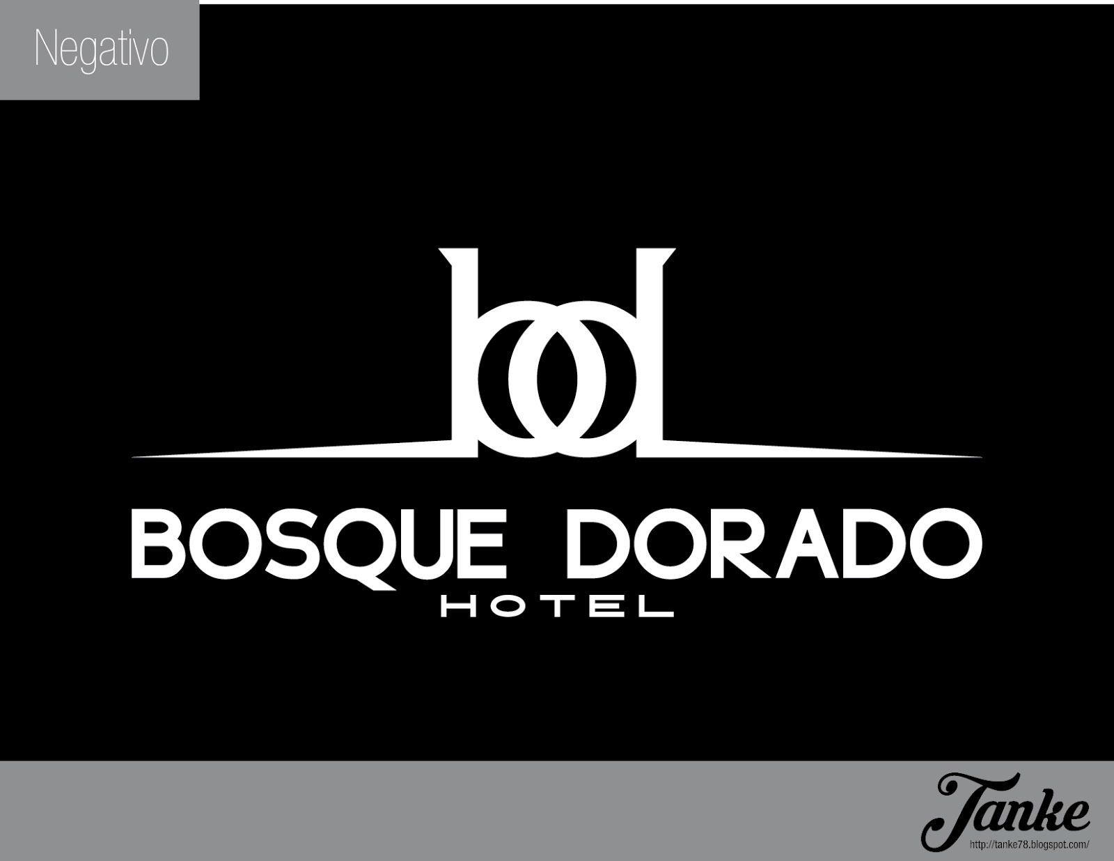 Alejandro "tanke" Zorrilla Logo HOTEL BOSQUE DORADO CARACAS VENEZUELA