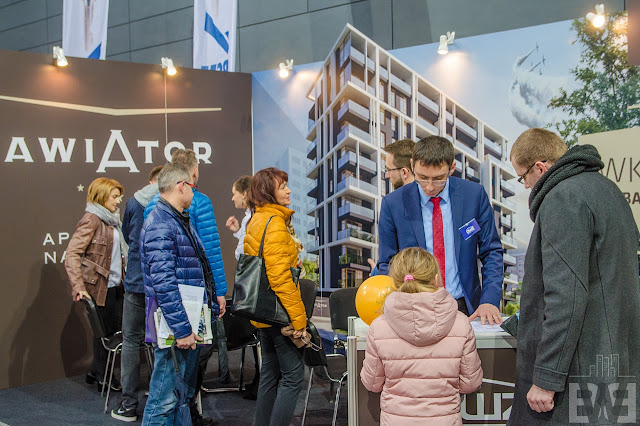 Stoisko AWZ Deweloper na targach mieszkaniowych wiosna 2017 w Bydgoszczy