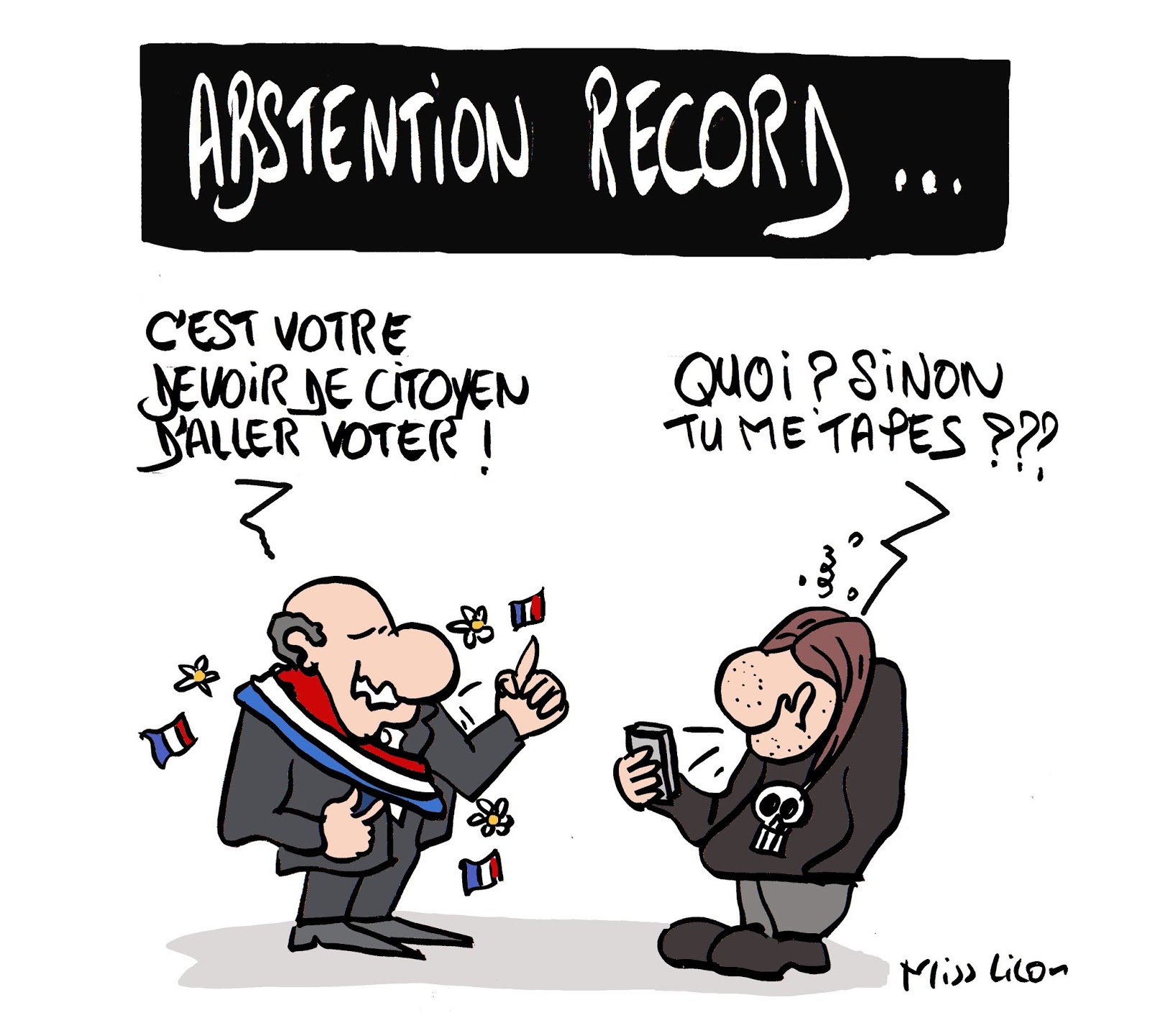 ActuRatons Municipales abstention record