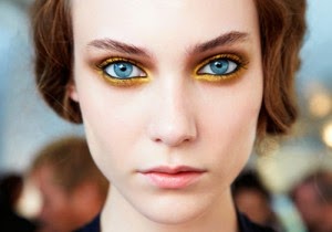 tendencias maquillaje ojos amarillos