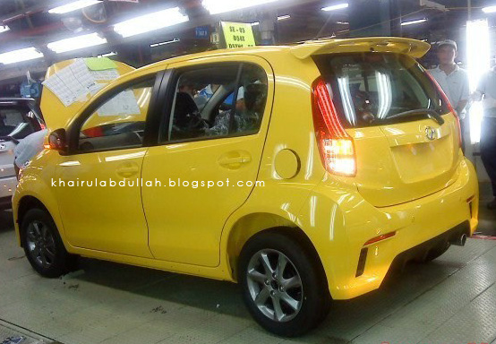Perodua Myvi 2011 – Rekabentuk Dinaiktaraf – New Facelift 