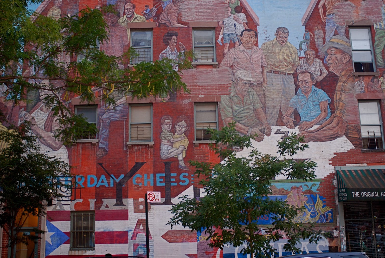 "The Spirit of East Harlem" Mural by Hank Prussing and Manny Vega New