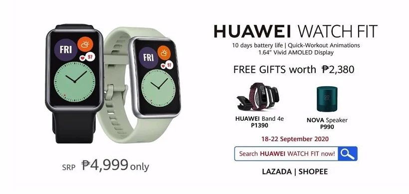 Huawei Watch Fit Pre-orders