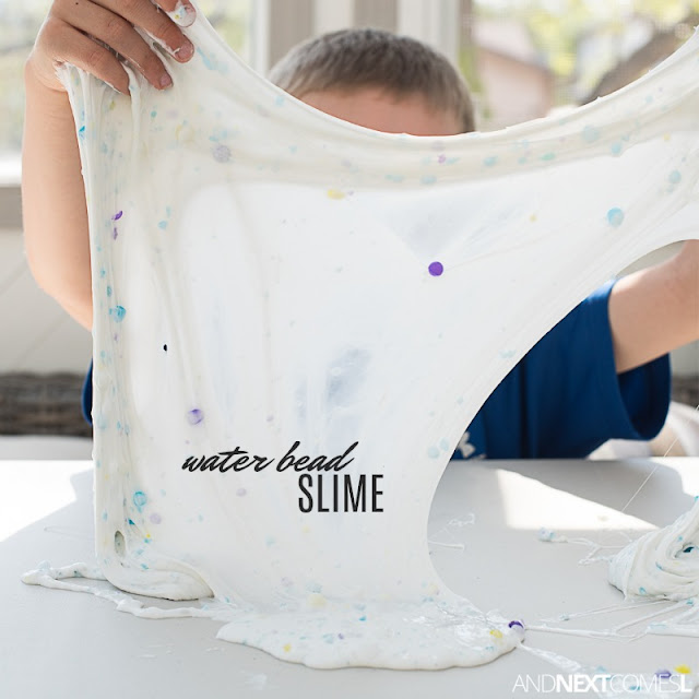 Water bead slime recipe for kids