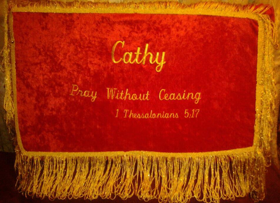 Royal Anointed Kneeling Pillows Operation Kneel and Pray