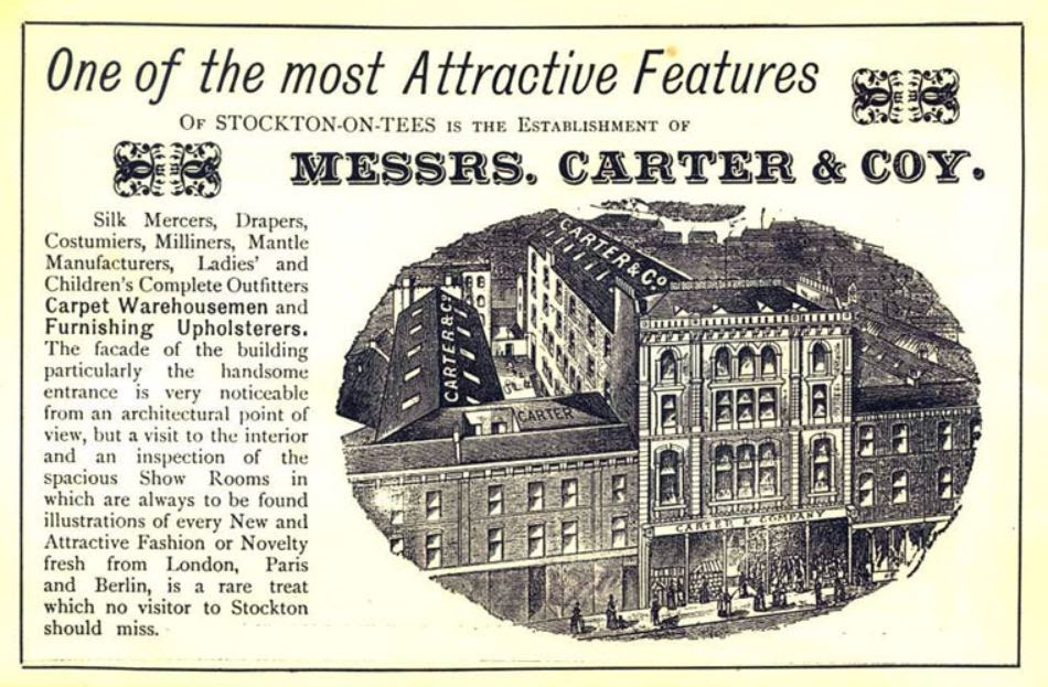 North Yorkshire History William Weldon Carter & Eden Lodge, Hutton Rudby