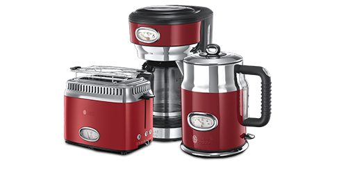 Wygraj zestaw Russell Hobbs RETRO Ribbon Red Konkurs