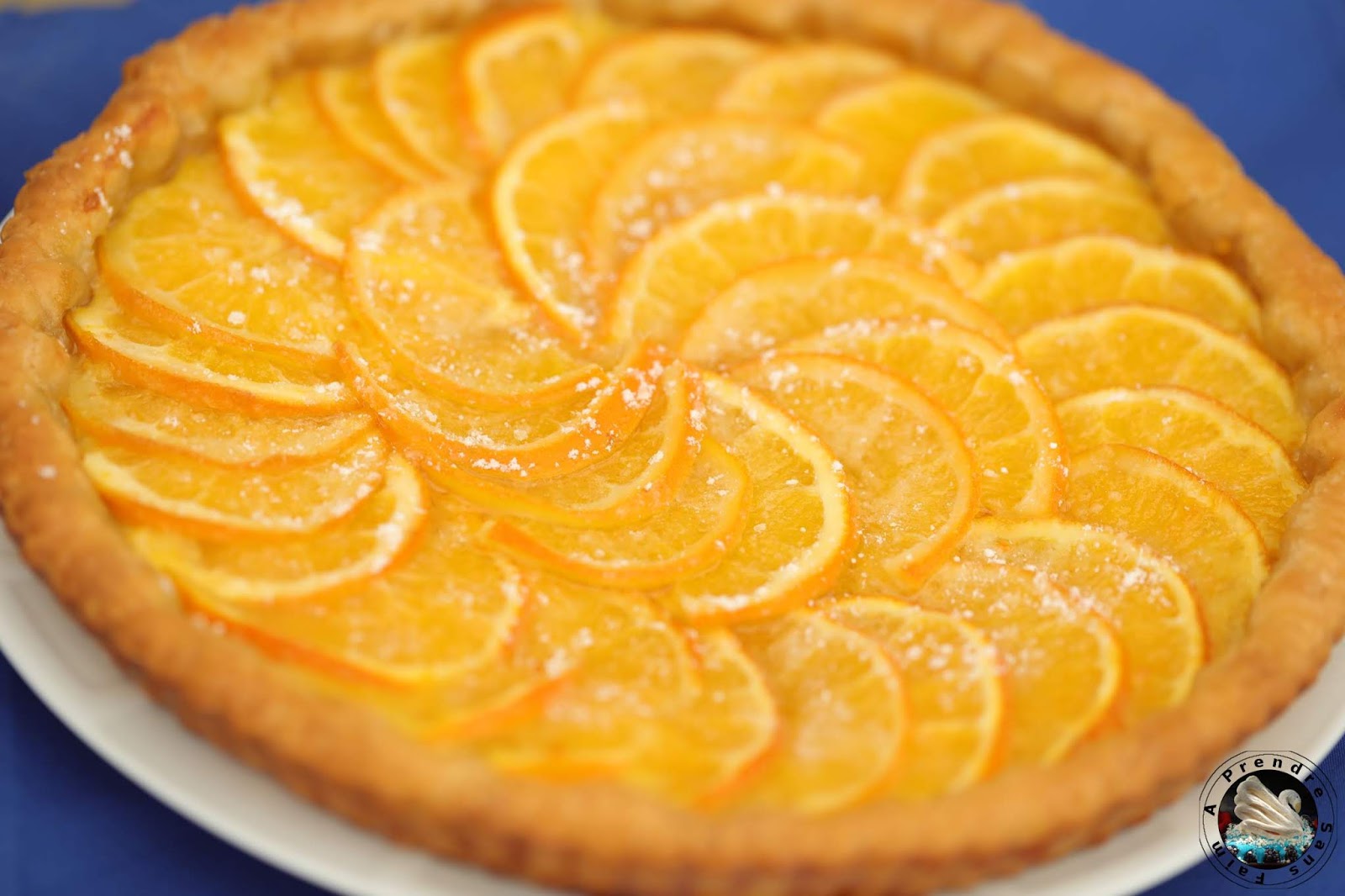 Tarte à l'orange A Prendre Sans Faim