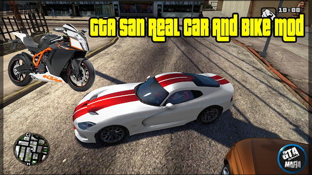 GTA San Real Car Bike Mod Pack With Directx 2.0 GTA San Real Car Bike Mod Pack With Directx 2.0