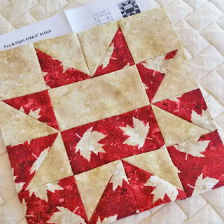 Quilts of Valour Night & Day quilt block: QuiltBee