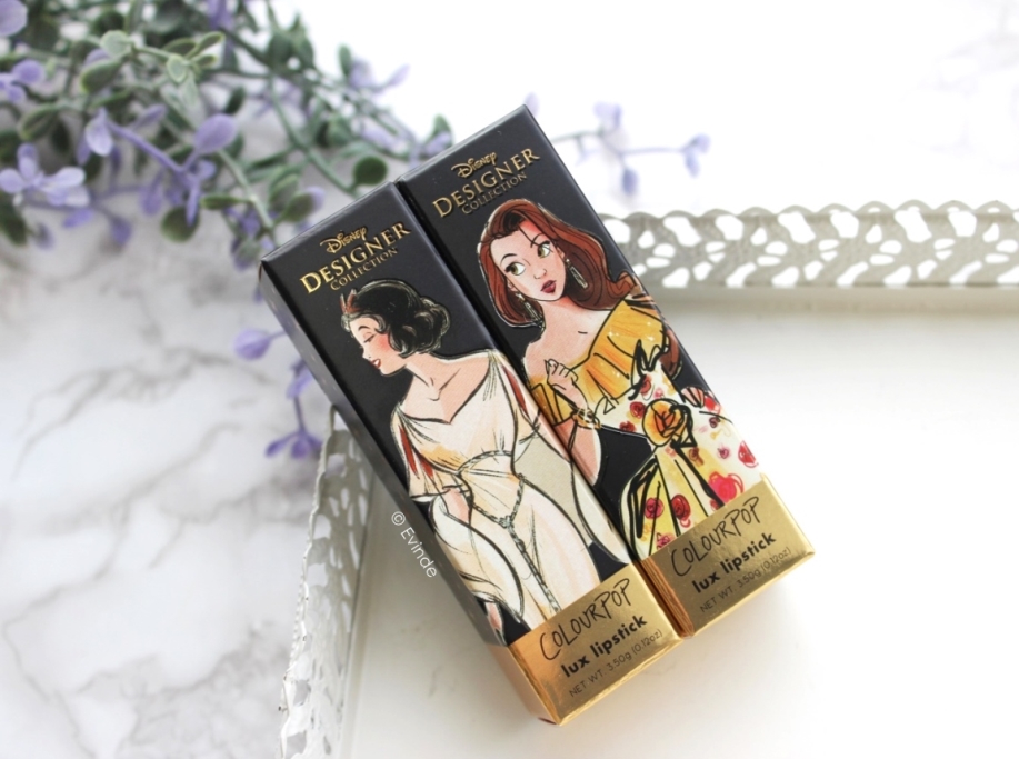 disney princess designer collection box by colourpop