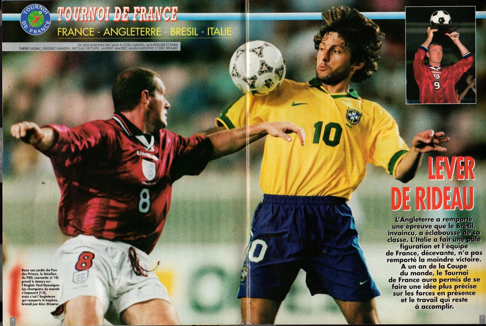 Soccer Nostalgia TournamentsPart 10 1997 Tournoi de France Part 3