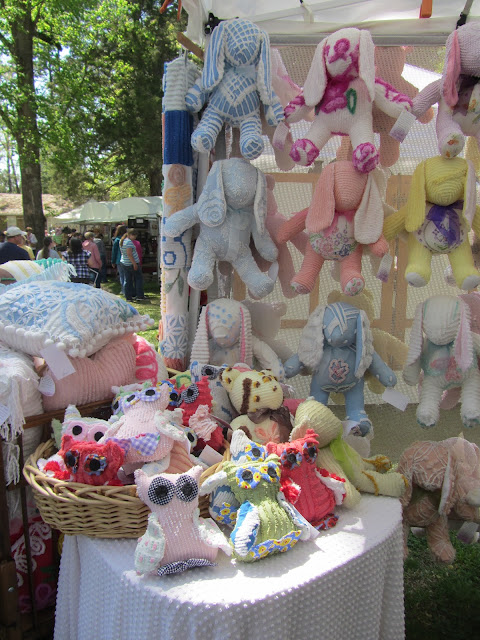 Bearly Chenille Booth at the Bloomin Festival