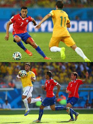 ブラジル対チリ