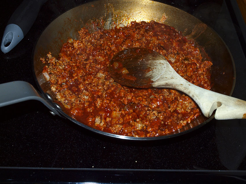 Pellet Smoker Cooking Grandson wanted Sloppy Joes