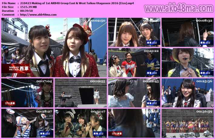 Making of 1st AKB48 Group East