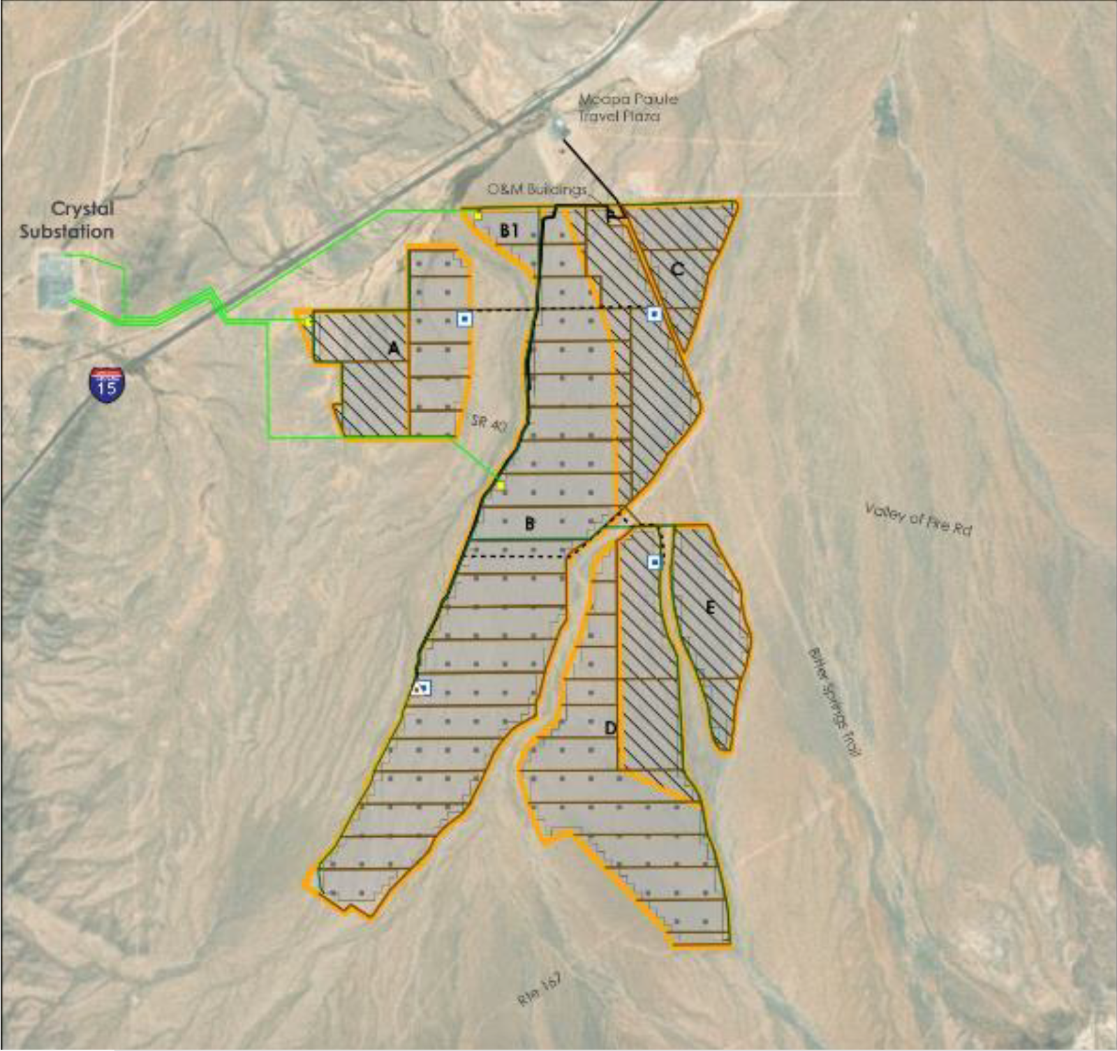 Gemini Solar Project Map Green Groups Silent As Solar Company Plans Destruction Of Mojave Wildlands