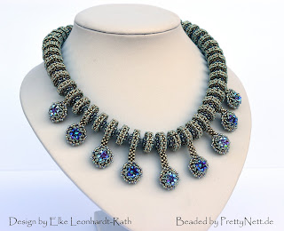 Necklace "Picolo Rondo" beaded by PrettyNett.de