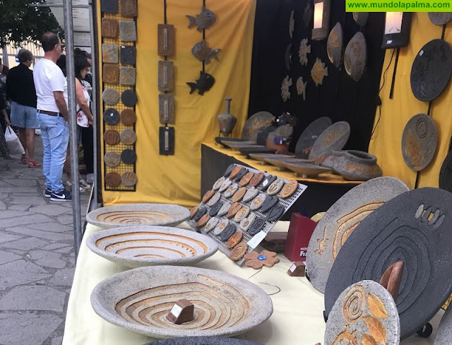 La artesanía palmera se promociona en la XXXIII Feria de Pinolere