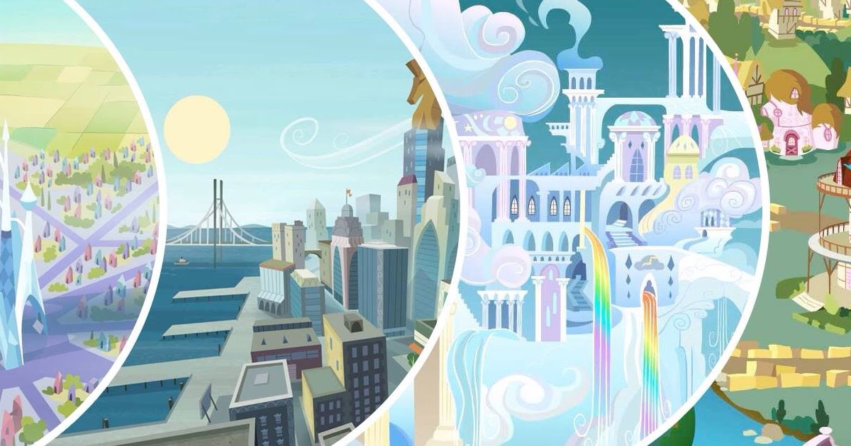 My little pony карта эквестрии