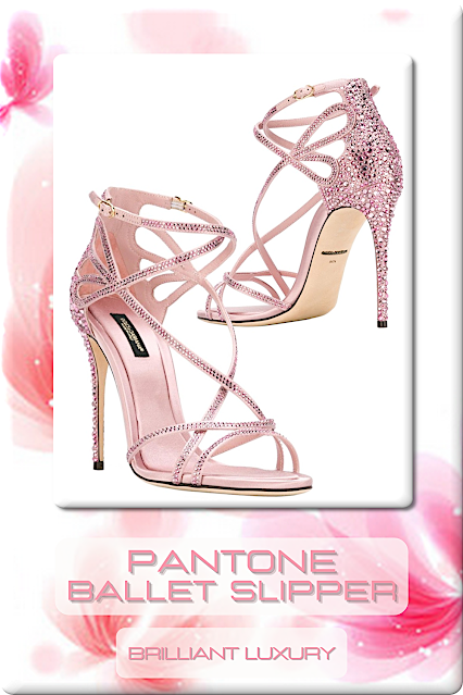 ♦Pantone Fashion Color Ballet Slipper #pantone #fashioncolor #pink #shoes #brilliantluxury