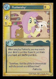 My Little Pony Fluttershy GenCon CCG Card