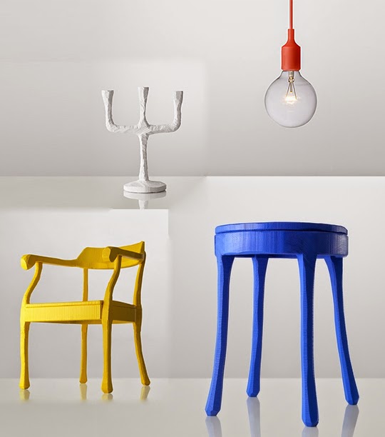 Colorful Raw Furniture Collection