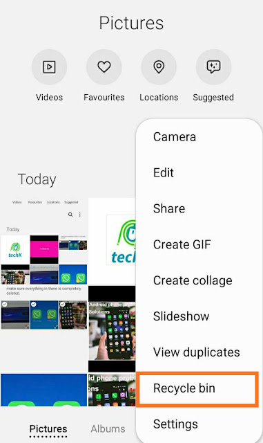 Where is Recycle bin in Android phones[Samsung |Redmi] - Techk